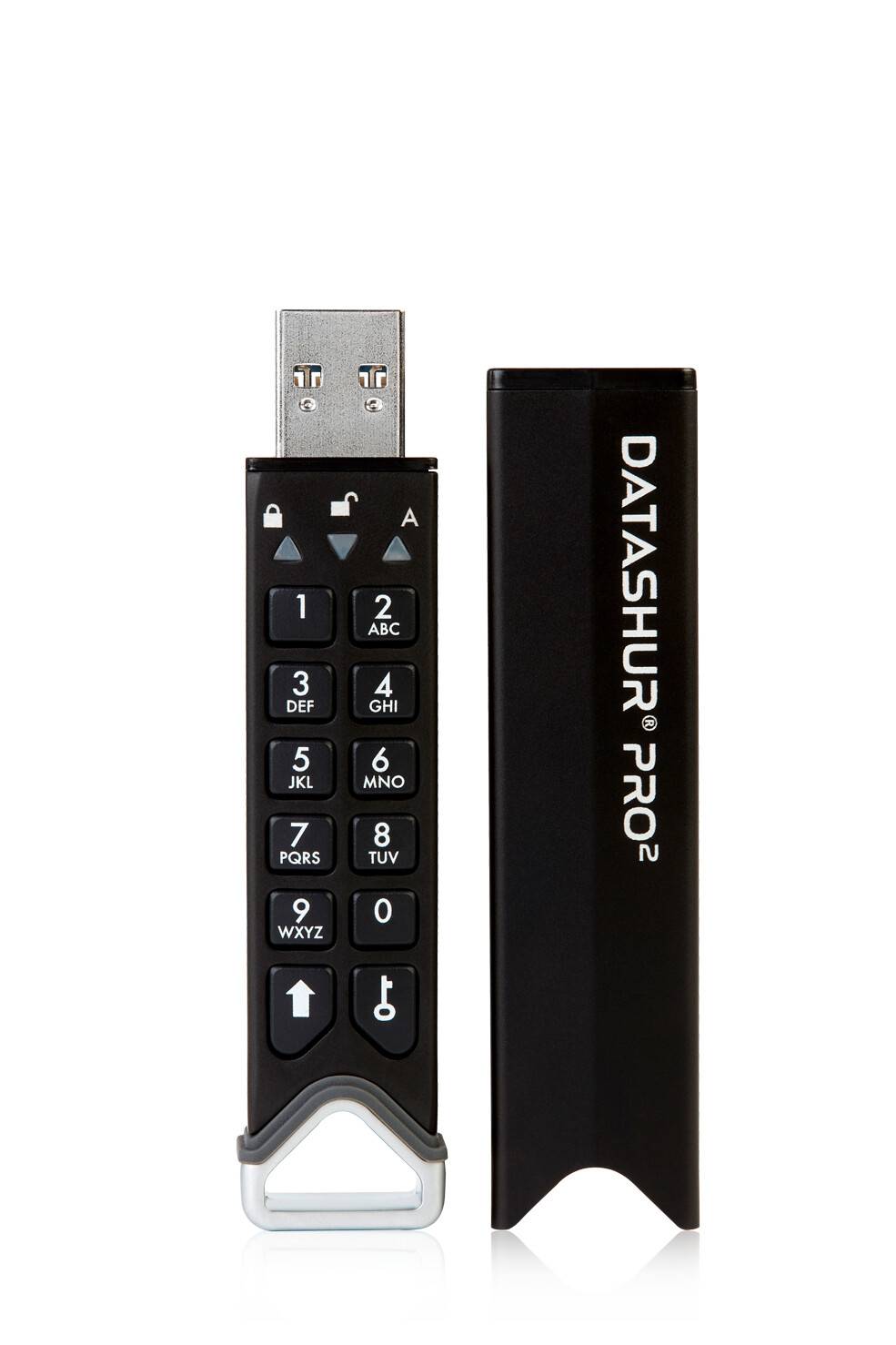 iStorage datAshur Pro2 USB-Stick 8 GB Schwarz IS-FL-DP2-256-8 USB-A (USB 3.2 Gen 1)