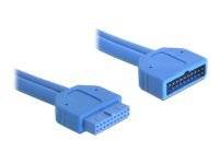 Delock USB 3.0 Pin Header - USB-Verlängerungskabel - 19-poliger USB 3.0 Kopf (M)