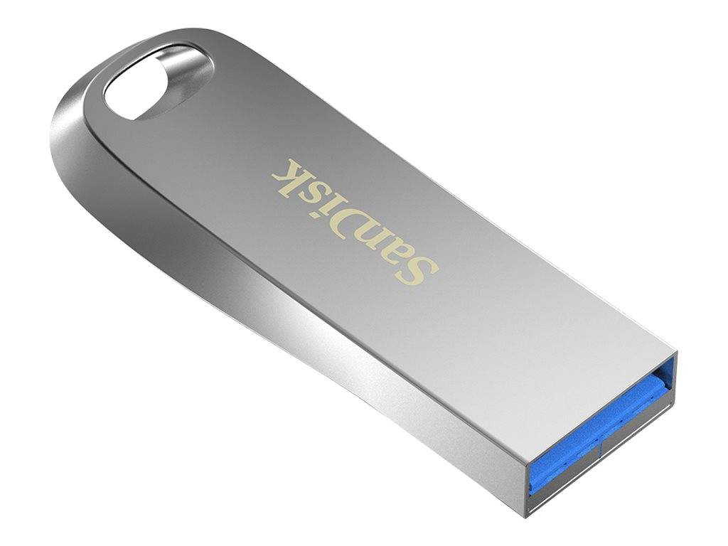 SanDisk Ultra Luxe USB-Stick 256 GB Silber SDCZ74-256G-G46 USB 3.2 Gen 1
