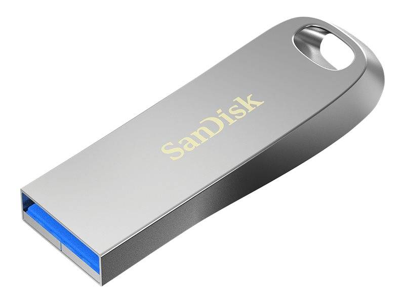 SanDisk Ultra Luxe USB-Stick 256 GB Silber SDCZ74-256G-G46 USB 3.2 Gen 1
