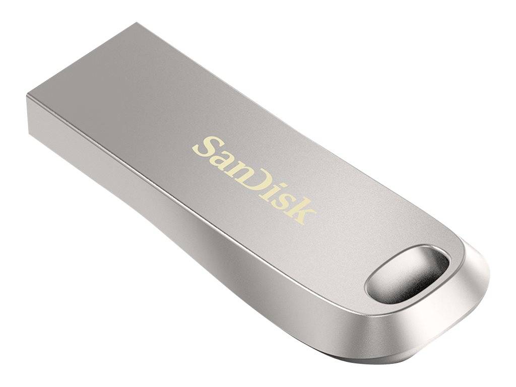 SanDisk Ultra Luxe USB-Stick 256 GB Silber SDCZ74-256G-G46 USB 3.2 Gen 1