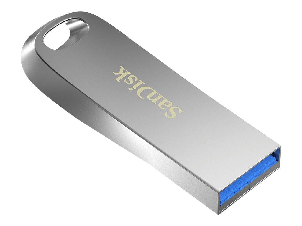 SanDisk Ultra Luxe USB-Stick 256 GB Silber SDCZ74-256G-G46 USB 3.2 Gen 1