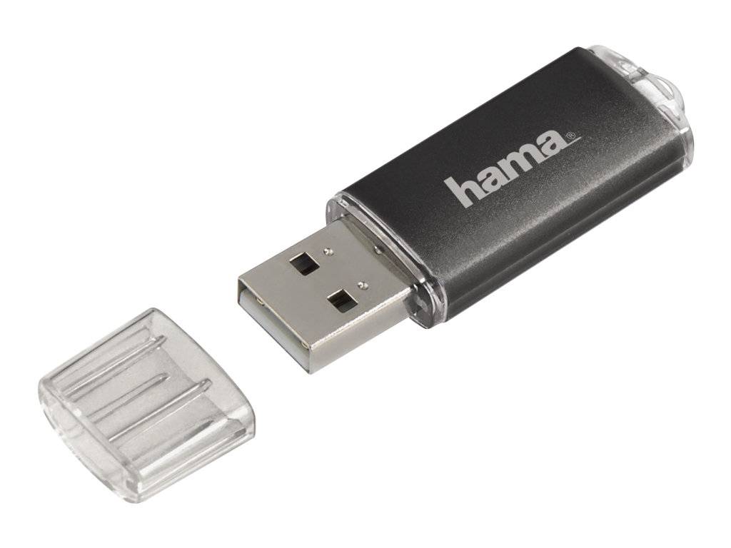 Hama Laeta USB-Stick 16 GB Grau 90983 USB 2.0