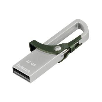 Hama FlashPen Hook-Style USB-Stick 32 GB Grün 123921 USB 2.0