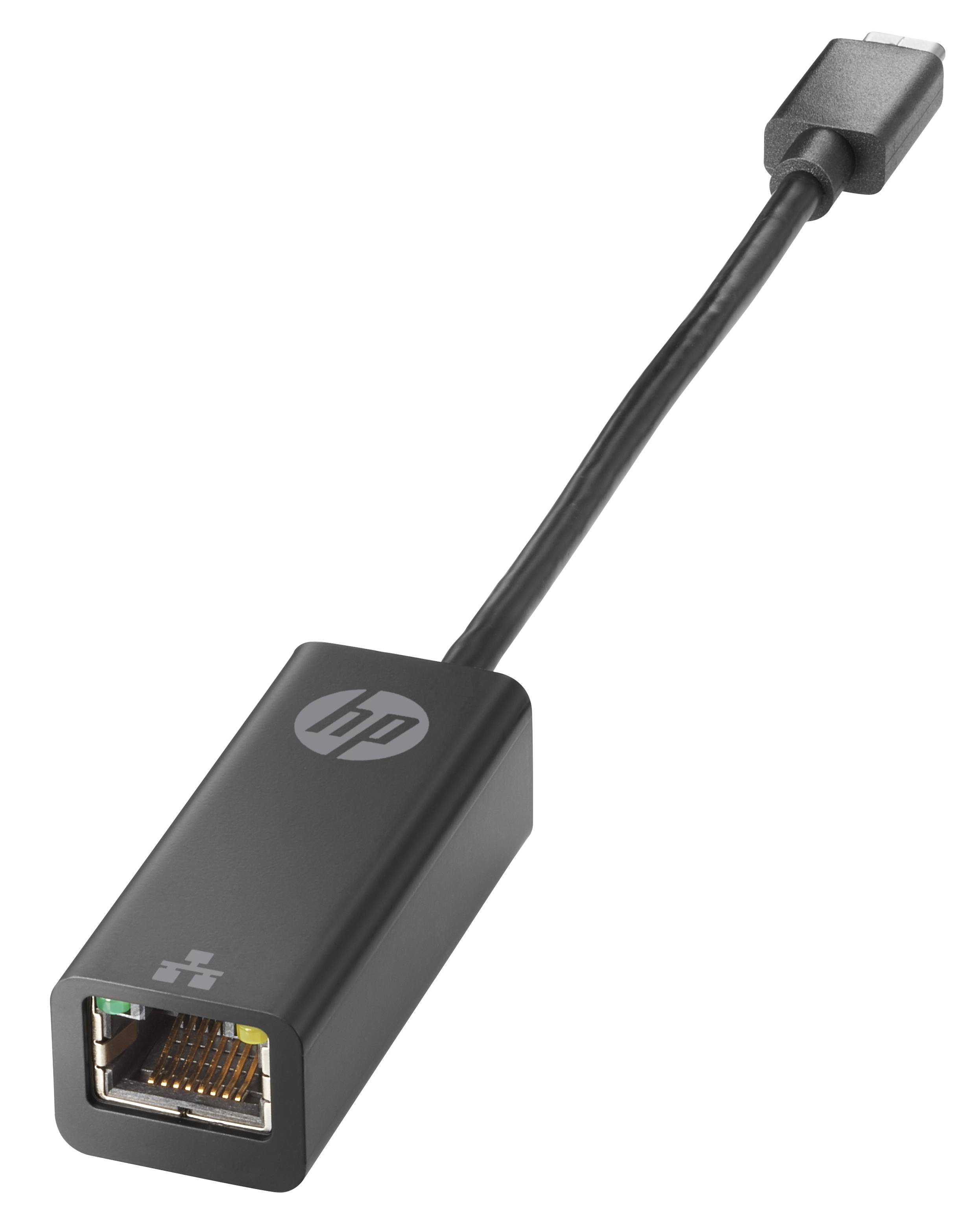 HP USB-C®, Netzwerk Adapter [1x USB-C® Stecker - 1x RJ45-Buchse] USB-C to RJ45 Adapter