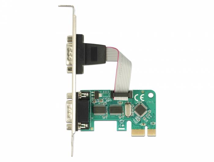 DeLock PCI Card > 2 x Serial RS-232 - Serieller Adapter