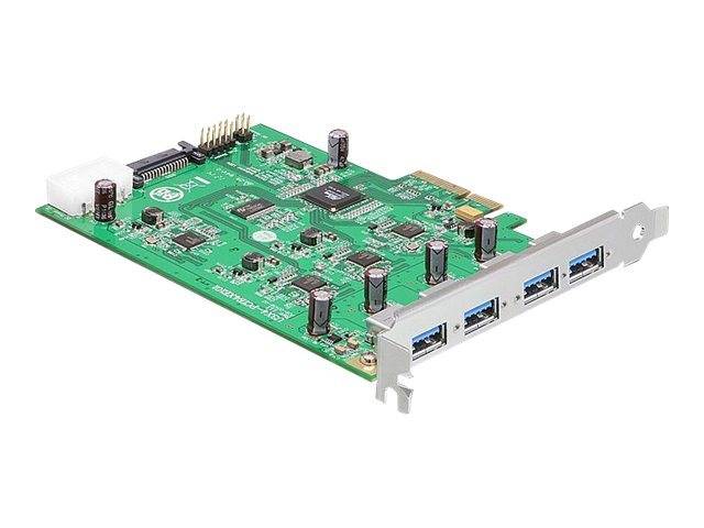 DeLock PCI Express Card x4 > 4 x External - USB-Adapter