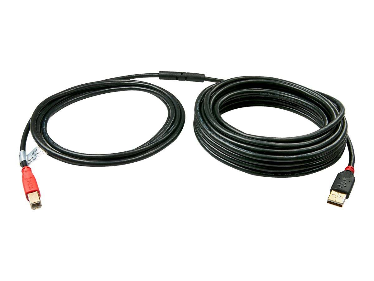 LINDY USB-Kabel USB 2.0 USB-A Stecker, USB-A Buchse 15.00 m Schwarz 42762