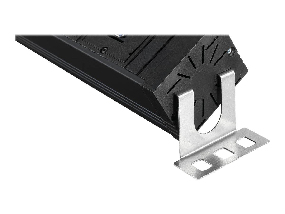 Bachmann 420.0019 Steckdosenleiste Schwarz Schutzkontakt 1 St.