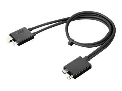 Lenovo USB-Kabel 0.67 m Schwarz 4X90U90616