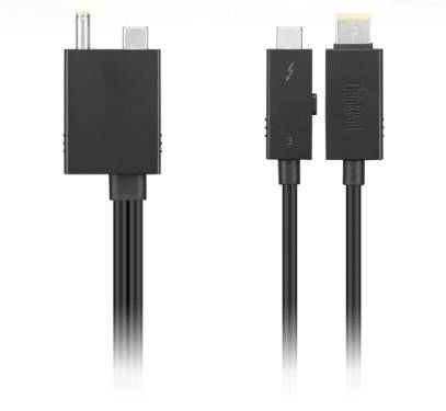 Lenovo USB-Kabel 0.67 m Schwarz 4X90U90616