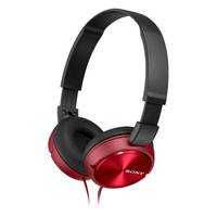 Sony MDR-ZX310 On Ear Kopfhörer kabelgebunden Rot Faltbar