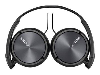 Sony MDR-ZX310AP On Ear Kopfhörer kabelgebunden Schwarz Headset, Faltbar