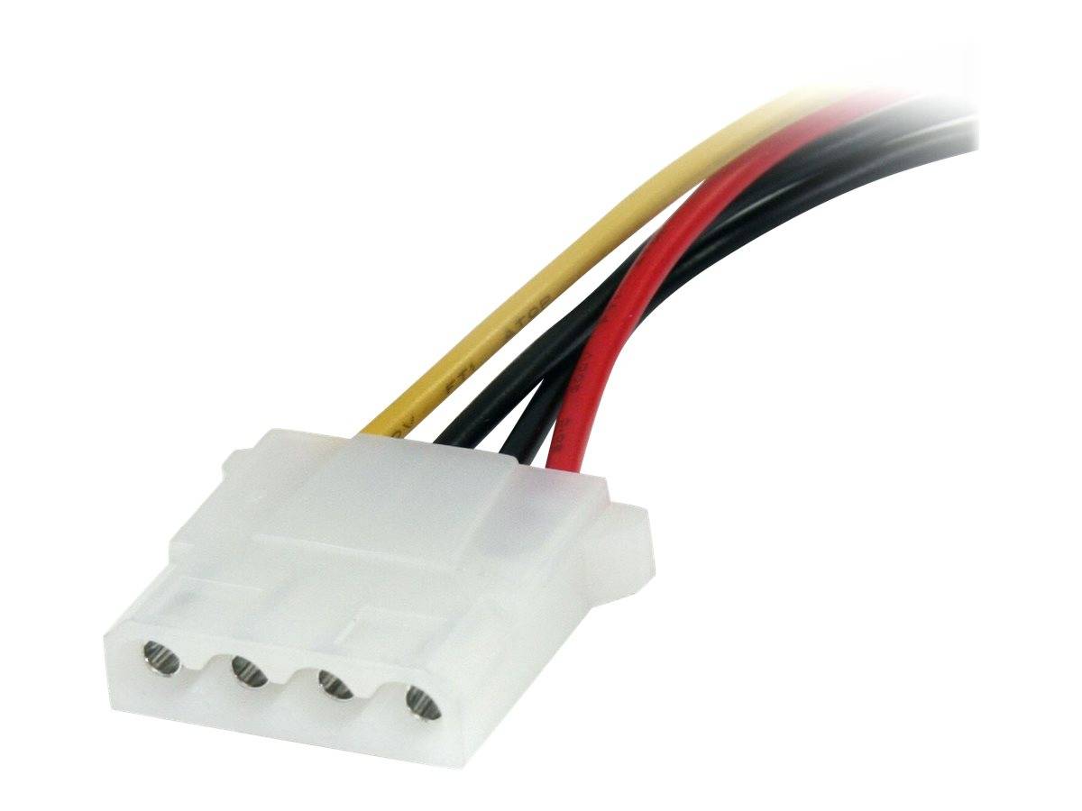 StarTech.com 15cm SATA auf LP4 Stromadapter - Bu/St - Netzteil - SATA-Stromsteck