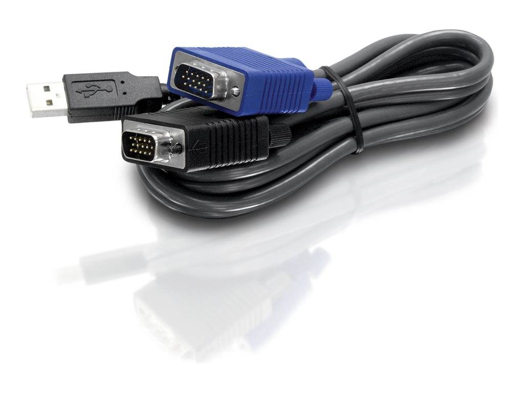TRENDnet KVM Kabel USB /VGA 4.5m Multimedia-Technik KVM
