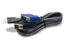 TRENDnet KVM Kabel USB /VGA 4.5m Multimedia-Technik KVM