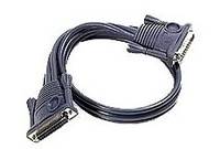 ATEN KVM Verlängerungskabel [1x D-SUB-Stecker 25pol. - 1x D-SUB-Buchse 25pol.] 5.00 m Schwarz