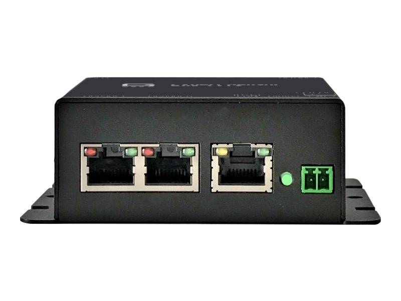 GUDE 721313 Expert LAN-Sensor für Temperatur-, Luftfeuchte und Luftdruck, PoE