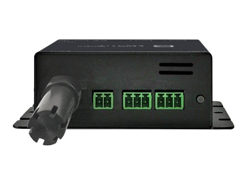 GUDE 721411 Expert LAN-Sensor für Temperatur und I/O-Monitoring, PoE