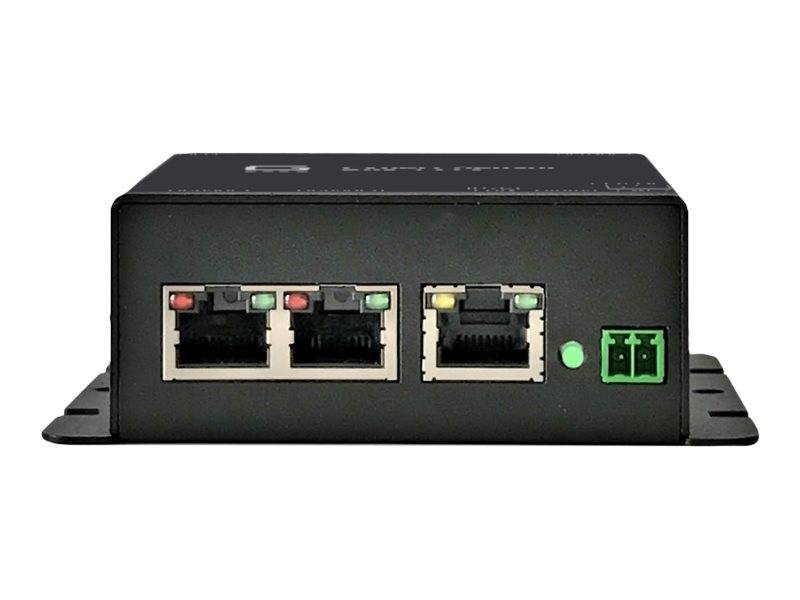 GUDE 721411 Expert LAN-Sensor für Temperatur und I/O-Monitoring, PoE