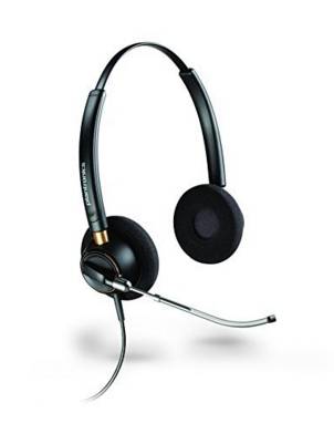 Plantronics HW520V EncorePro Telefon On Ear Headset kabelgebunden Stereo