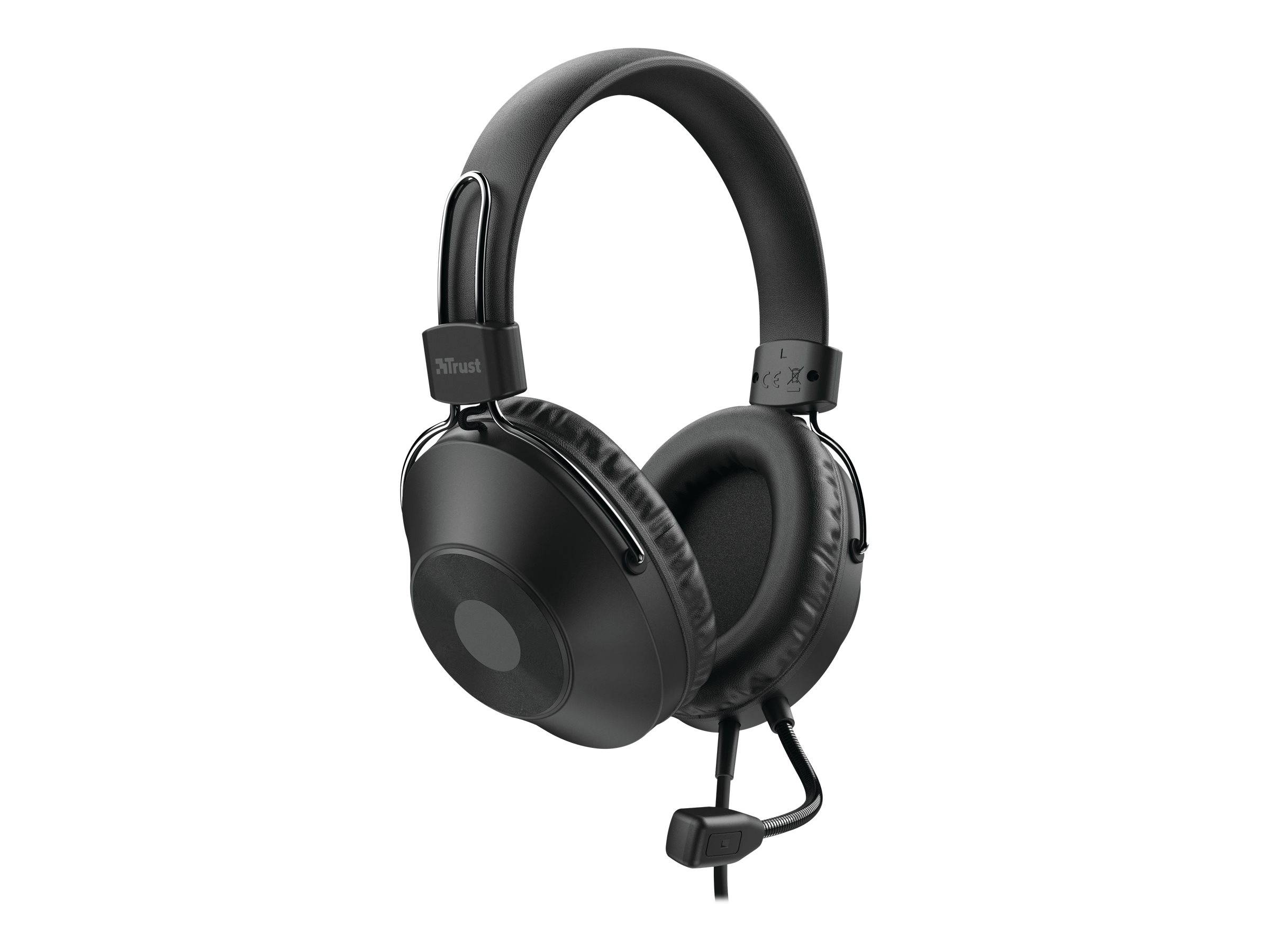 Trust HS-250 - Headset - ohrumschließend - kabelgebunden