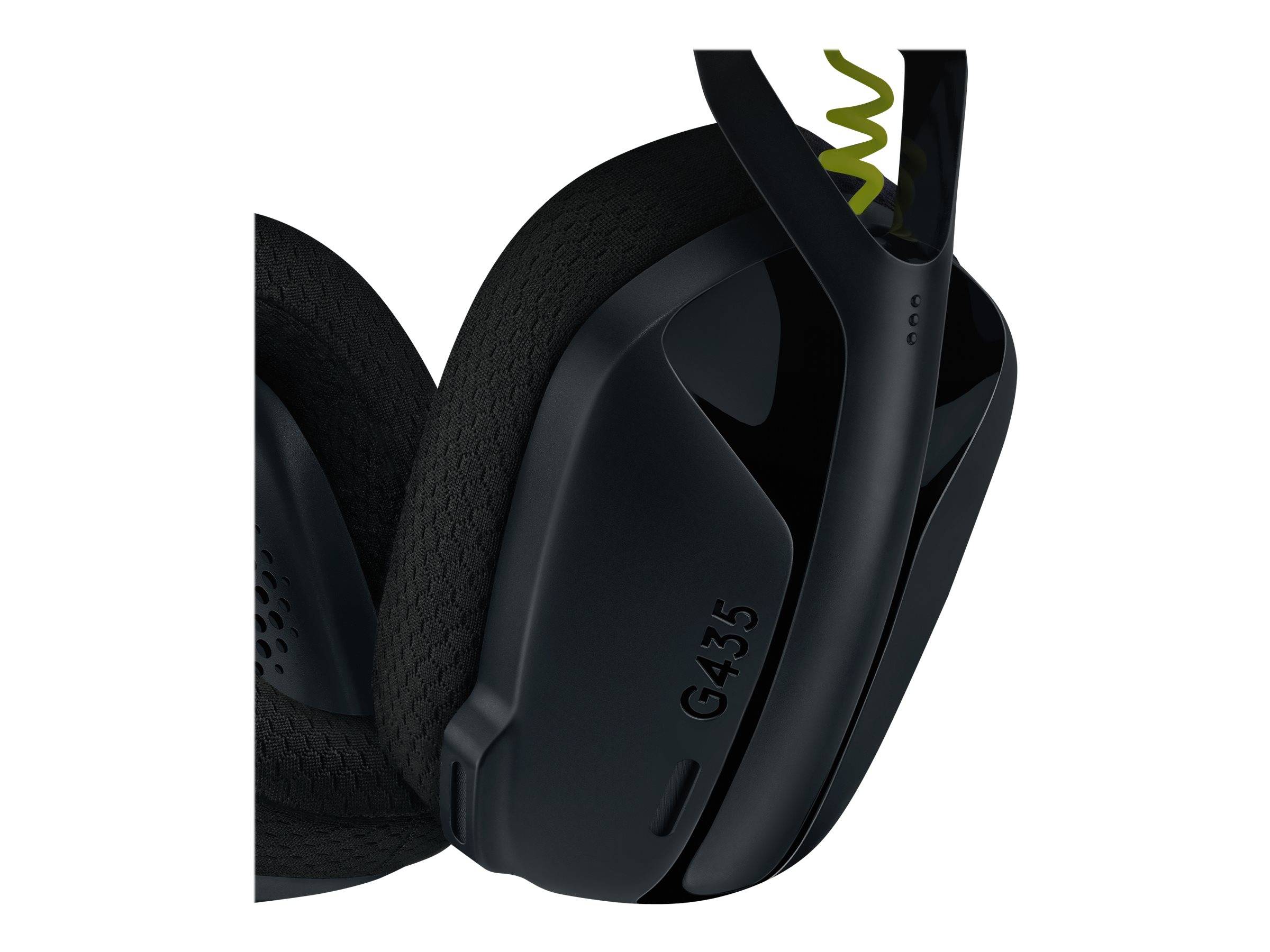 Logitech G435 LIGHTSPEED Gaming Over Ear Headset Bluetooth® Stereo Schwarz Lautstärkebegrenzung