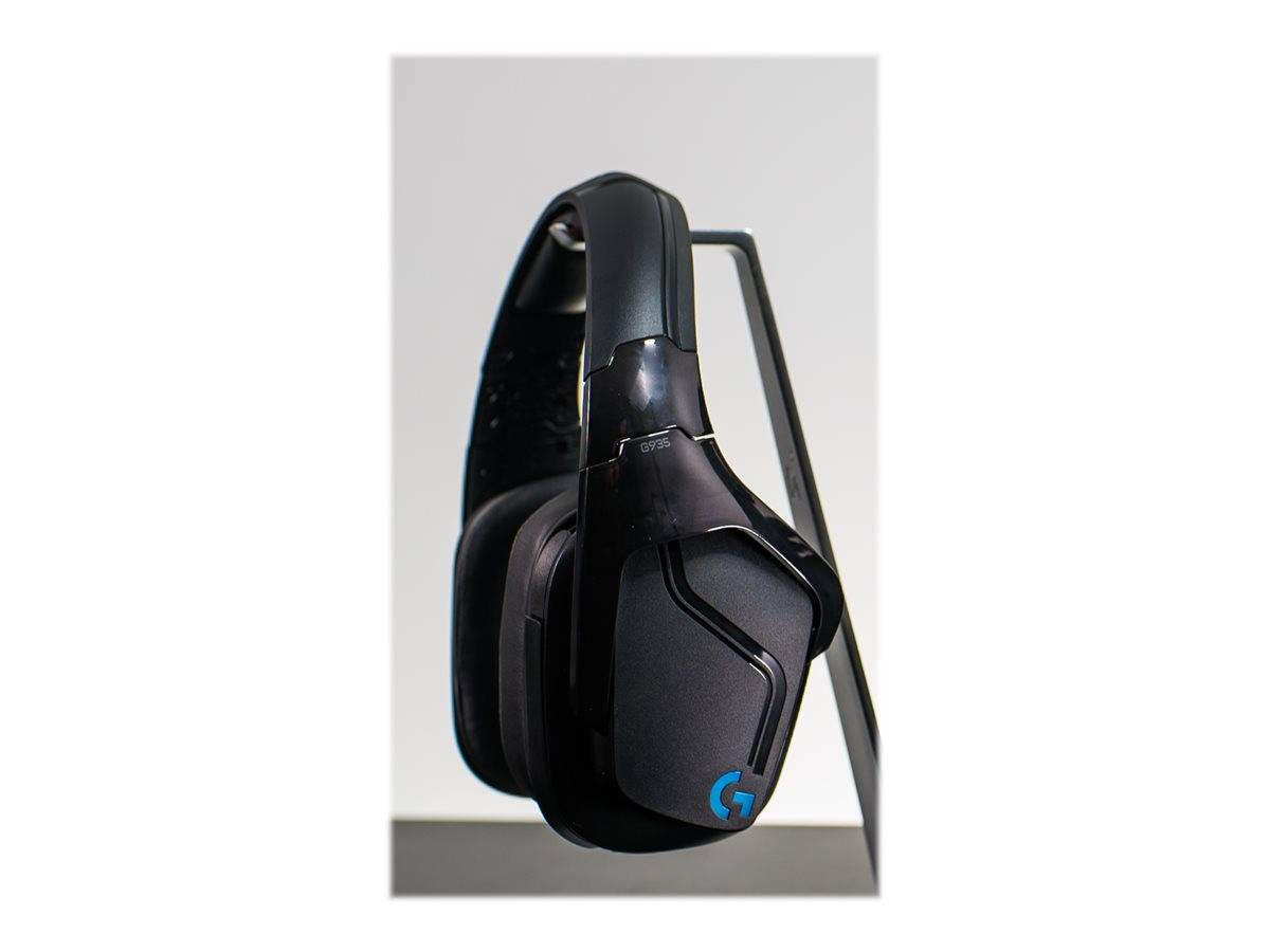 Logitech Gaming G935 Gaming Over Ear Headset kabelgebunden 7.1 Surround Schwarz, RGB Mikrofon-Rauschunterdrückung Lautstärkeregelung, Mikrofon-Stum