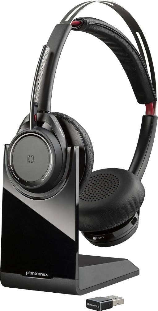 Plantronics UC B825M Telefon On Ear Headset Bluetooth® Stereo Schwarz Noise Cancelling Mikrofon-Stummschaltung