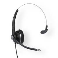 SNOM A100M Mono Telefon On Ear Headset kabelgebunden Mono Noise Cancelling