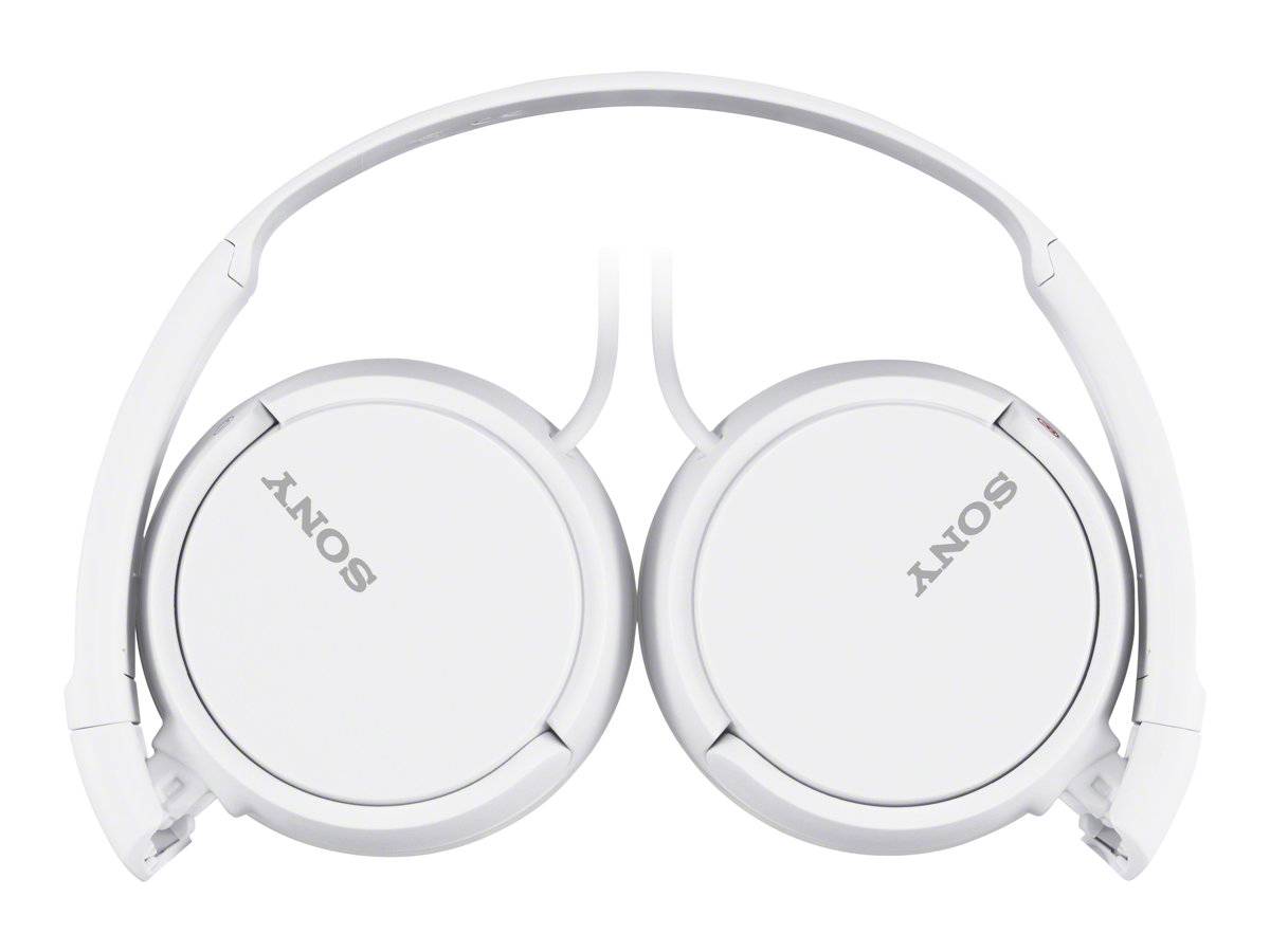 Sony MDRZ-X110AP Over Ear Kopfhörer kabelgebunden Weiß Faltbar, Headset