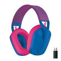 Logitech G435 LIGHTSPEED Over Ear Headset Bluetooth® Stereo Blau Lautstärkebegrenzung Gaming