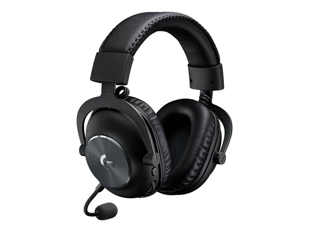 Logitech Gaming PRO X Gaming On Ear Headset Funk 7.1 Surround Schwarz Lautstärkeregelung, Mikrofon-Stummschaltung