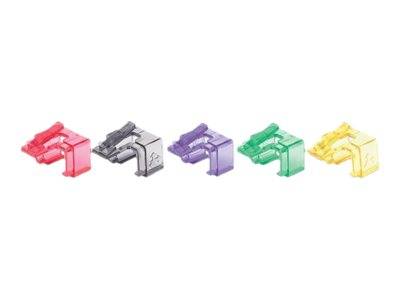 Intellinet 50er-Pack RJ45-Reparaturclips Zur Reparatur von RJ45-Modularsteckern verschiedene Farben 50 Stück 771450 Transpar