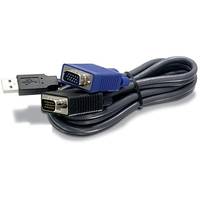 TRENDnet TK-CU06 KVM Kabel 6ft USB/VGA