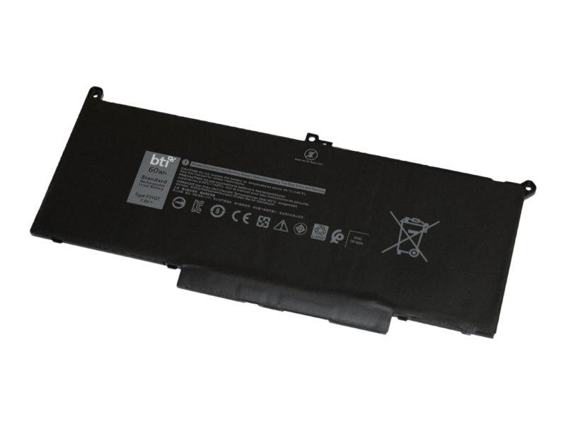 BTI F3YGT-BTI - Laptop-Batterie (gleichwertig mit: Dell F3YGT, Dell 2X39G, Dell