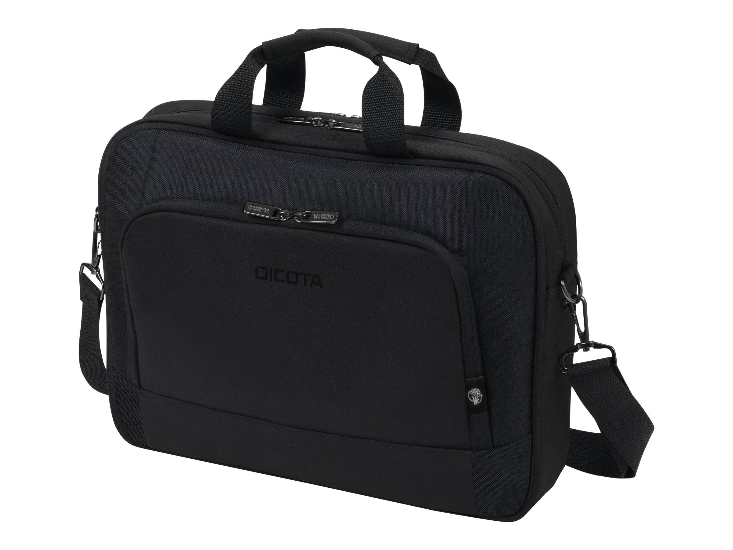Dicota Notebook Tasche Eco Top Traveller BASE Passend für maximal: 39,6 cm (15,6") Schwarz