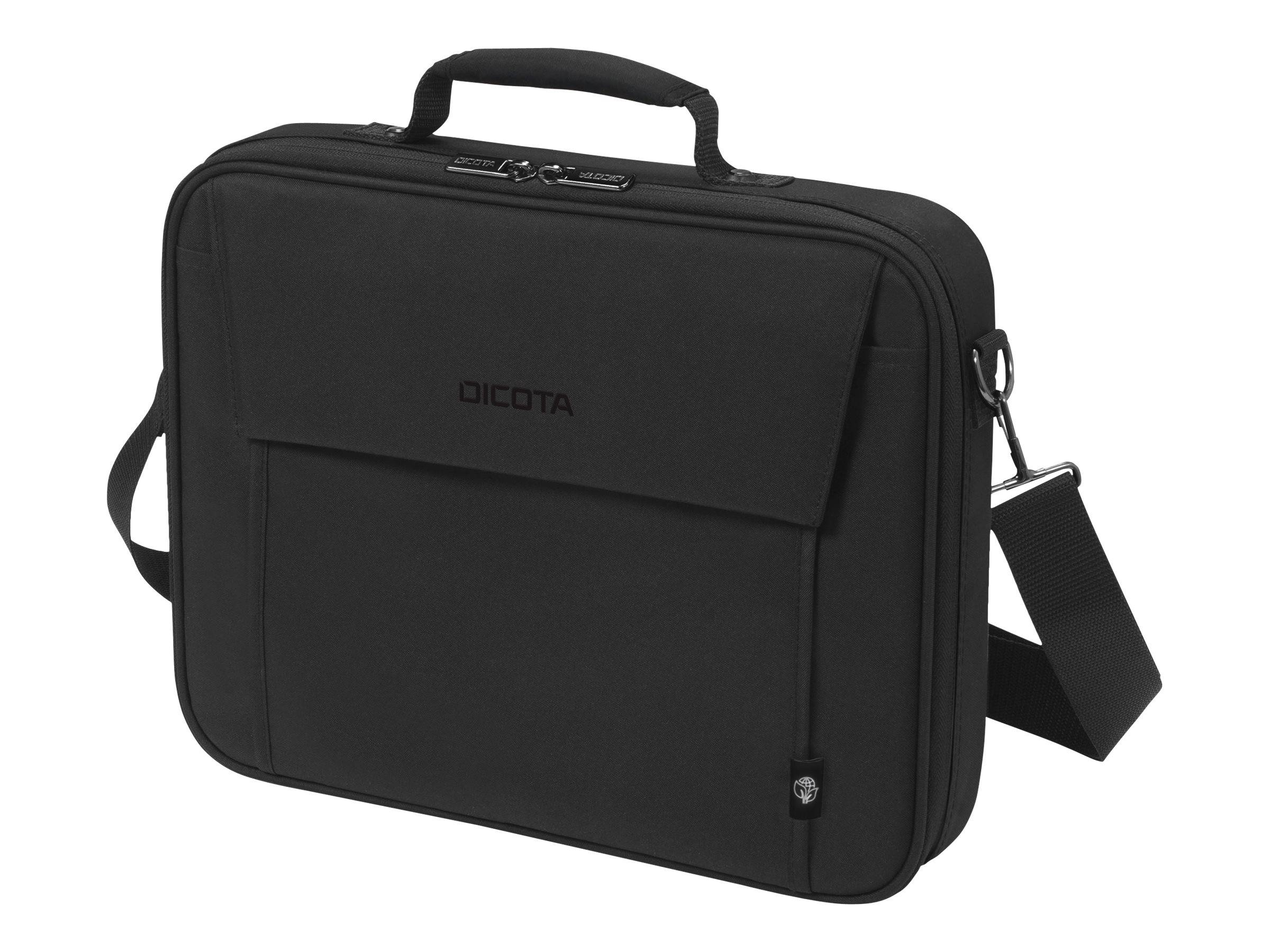Dicota Notebook Tasche Eco Multi BASE Passend für maximal: 39,6 cm (15,6") Schwarz