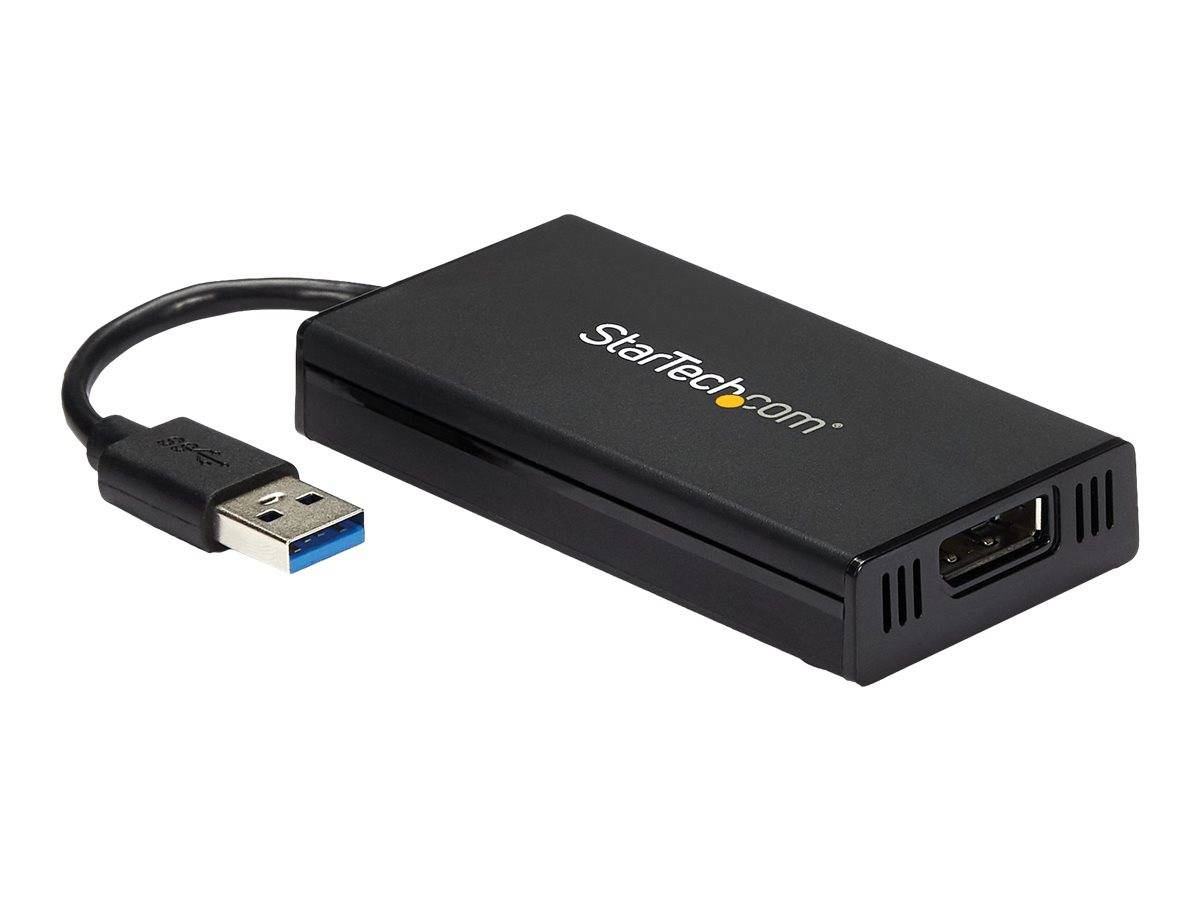StarTech.com USB 3.0 auf Displayport Adapter - Externe Monitor Grafikkarte DisplayLink zertifiziert - Ultra HD 4k -