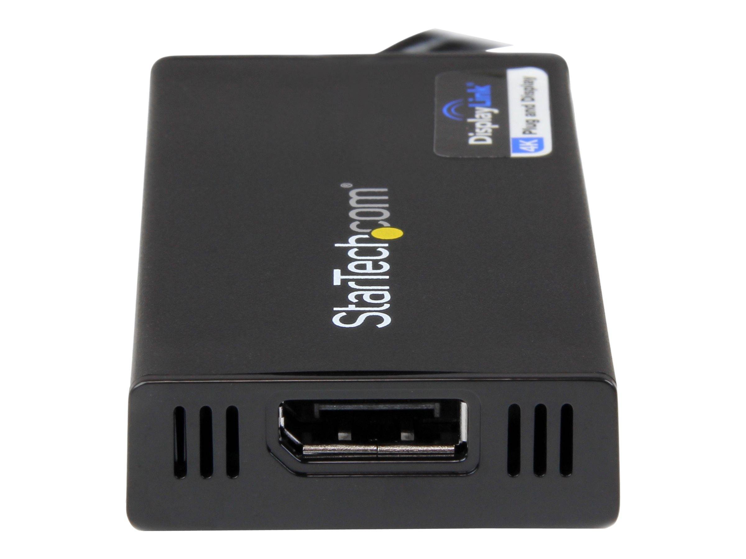 StarTech.com USB 3.0 auf Displayport Adapter - Externe Monitor Grafikkarte DisplayLink zertifiziert - Ultra HD 4k -