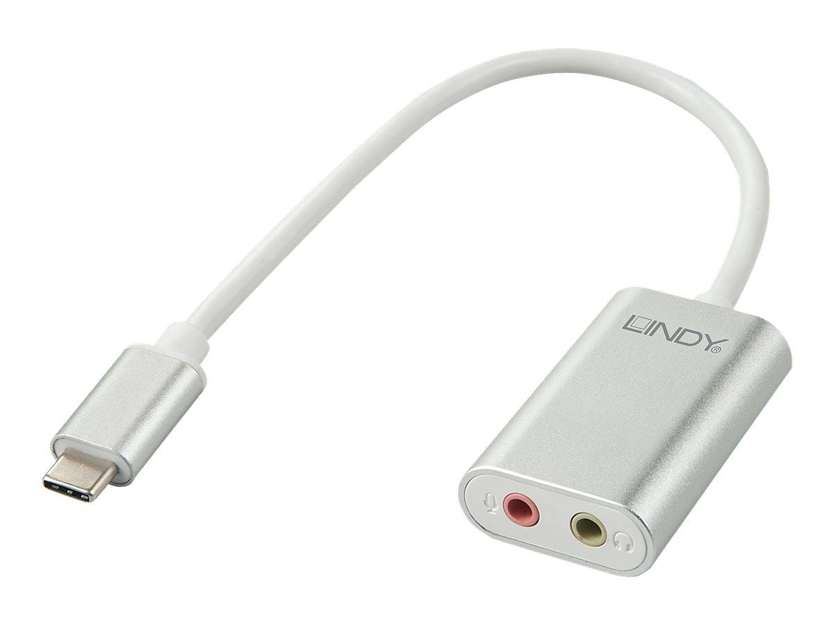 LINDY AV Konverter 42711 [USB-C® - Klinke]