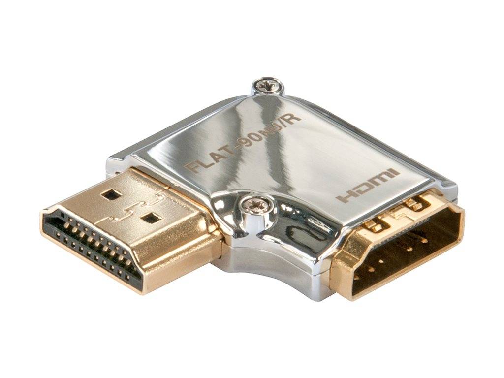 LINDY 41507 HDMI Adapter [1x HDMI-Buchse - 1x HDMI-Stecker] Chrom