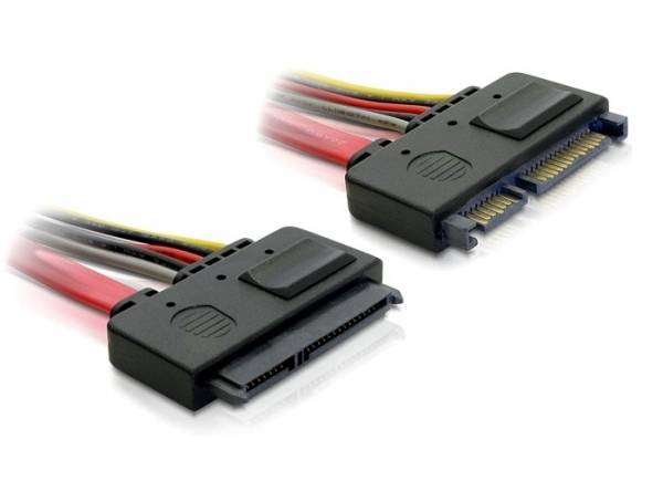 Delock - SATA-Verlängerungskabel - Serial ATA 150/300 - SATA Combo (M)