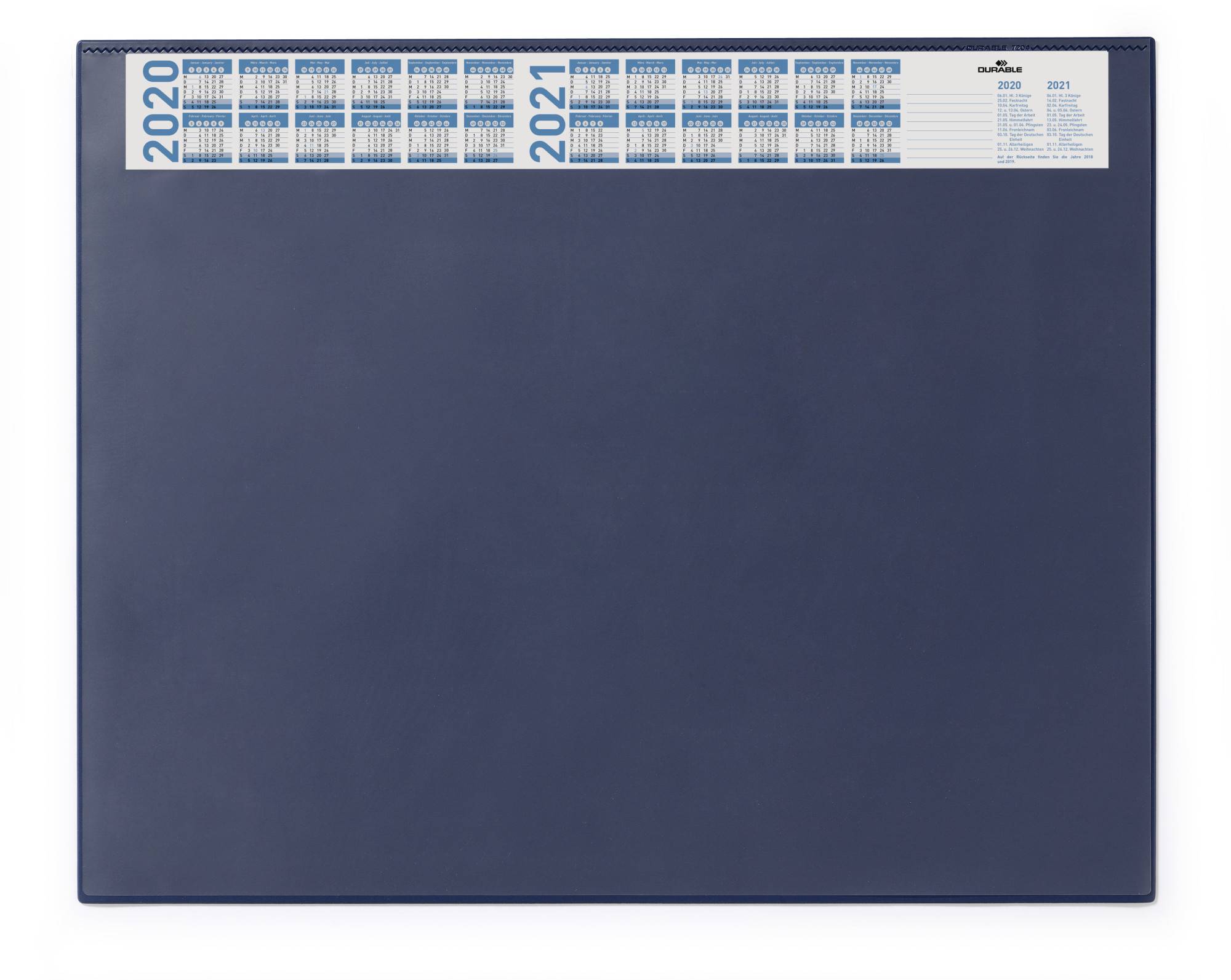 DURABLE - Schreibtischmatte mit transparenter Auflage