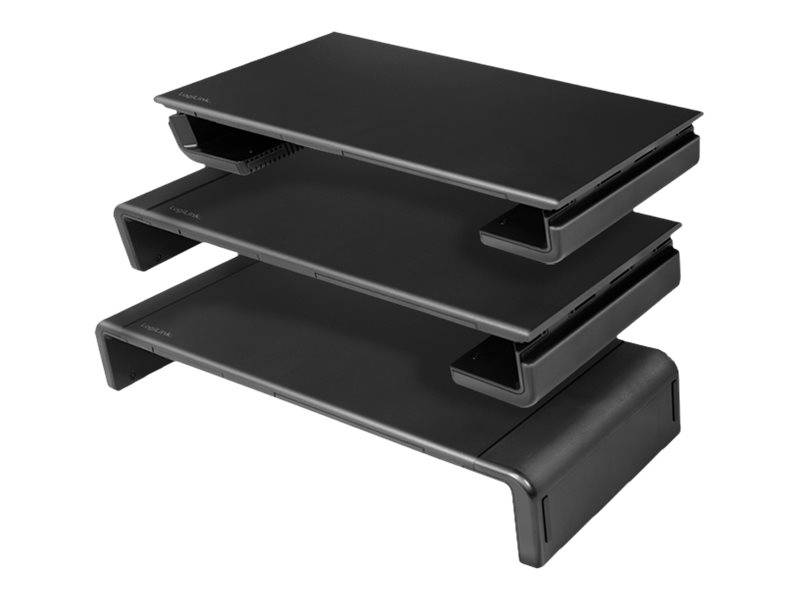LogiLink BP0140 Monitor-Erhöhung Höhen-Bereich: 8 cm (max) Schwarz
