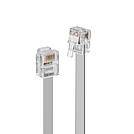 LINDY ISDN Anschlusskabel 3.00 m Grau