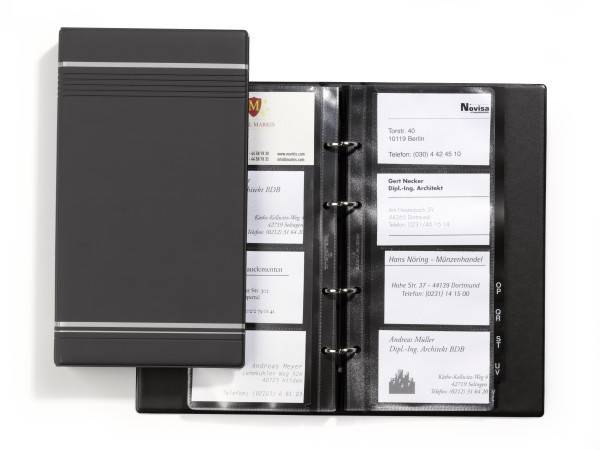 DURABLE VISIFIX - Visitenkartenbuch - 12 Teile