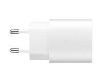 Samsung EP-TA800N Handy Ladegerät USB-C® mit Schnellladefunktion 25 W ohne Kabel Weiß