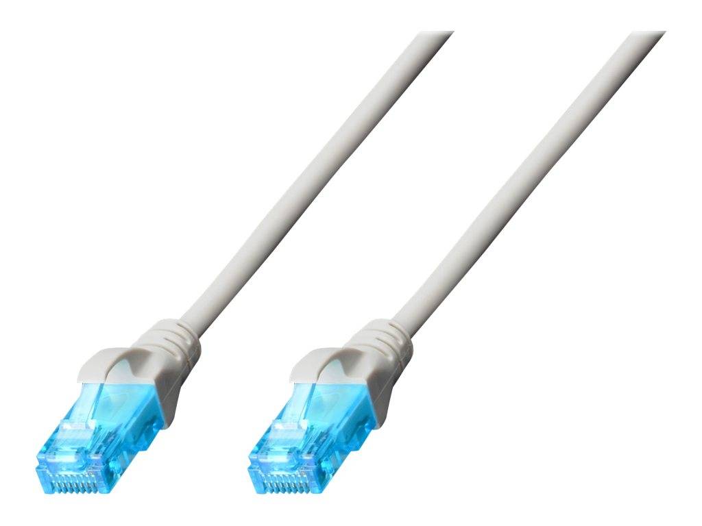 Digitus DK-1512-300 RJ45 Netzwerkkabel, Patchkabel CAT 5e U/UTP 30.00 m Grau 1 St.