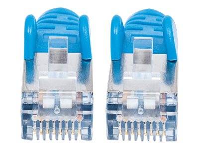 Intellinet 735865 RJ45 Netzwerkkabel, Patchkabel CAT 6 S/FTP 15.00 m Blau vergoldete Steckkontakte 1 St.